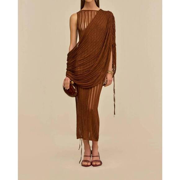 CULT GAIA Dresses & Skirts - NEW CULT GAIA kaya knit dress in saddle